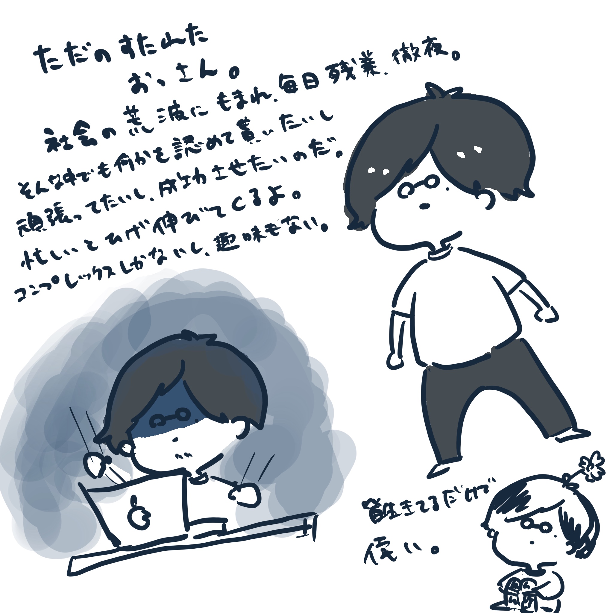 ただのすたれたおっさん。(仮)